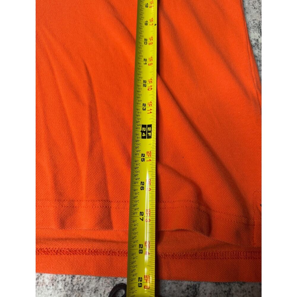 Gap Classic Fit Orange Short Sleeve Polo Shirt L - Picture 6 of 7